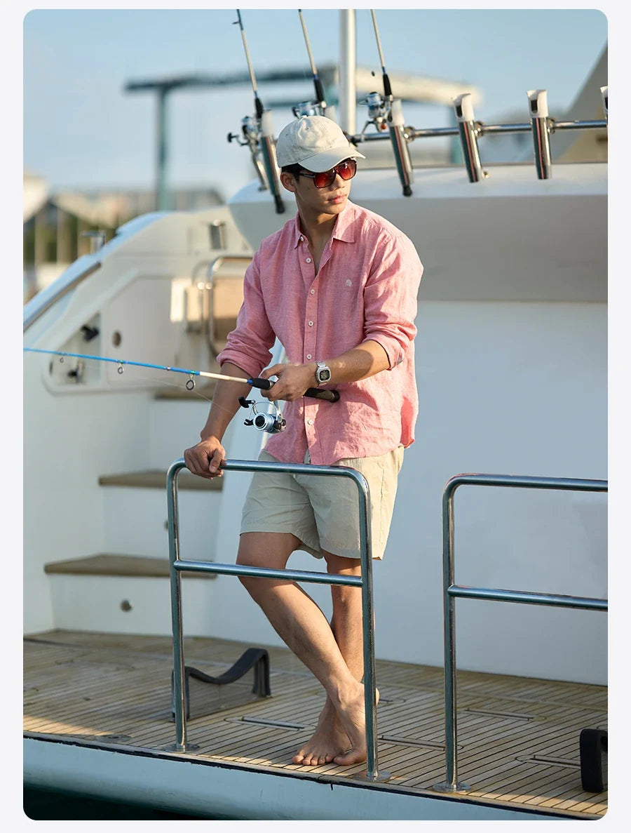 2026 Summer New Loose Fit  Lightweight 130gsm Nylon Shorts Men Essential Quick Dry Daily Wear Breathable Beach Shorts