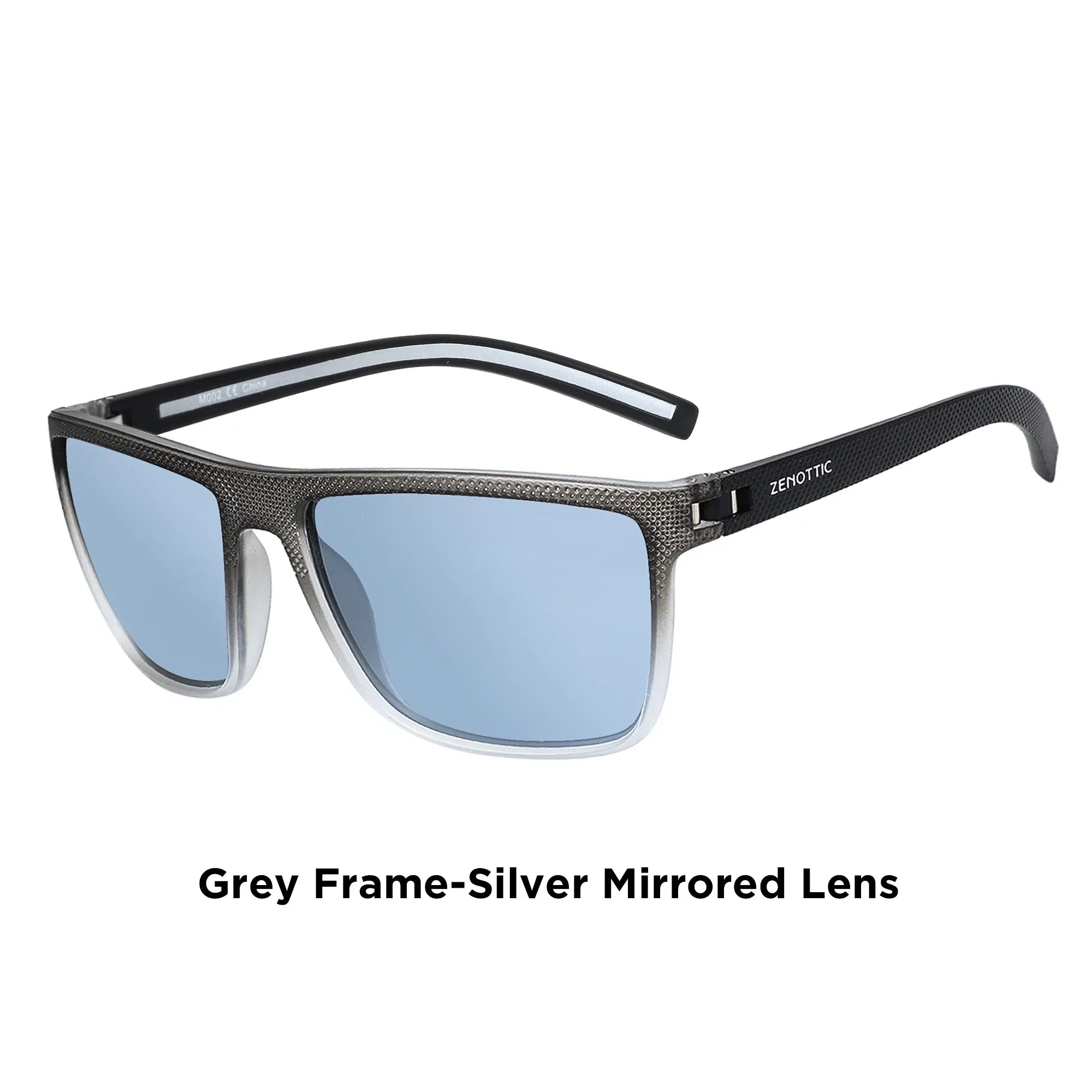 Polarized Sunglasses for Men Lightweight TR90 Frame UV400 Protection Square Sun Glasses