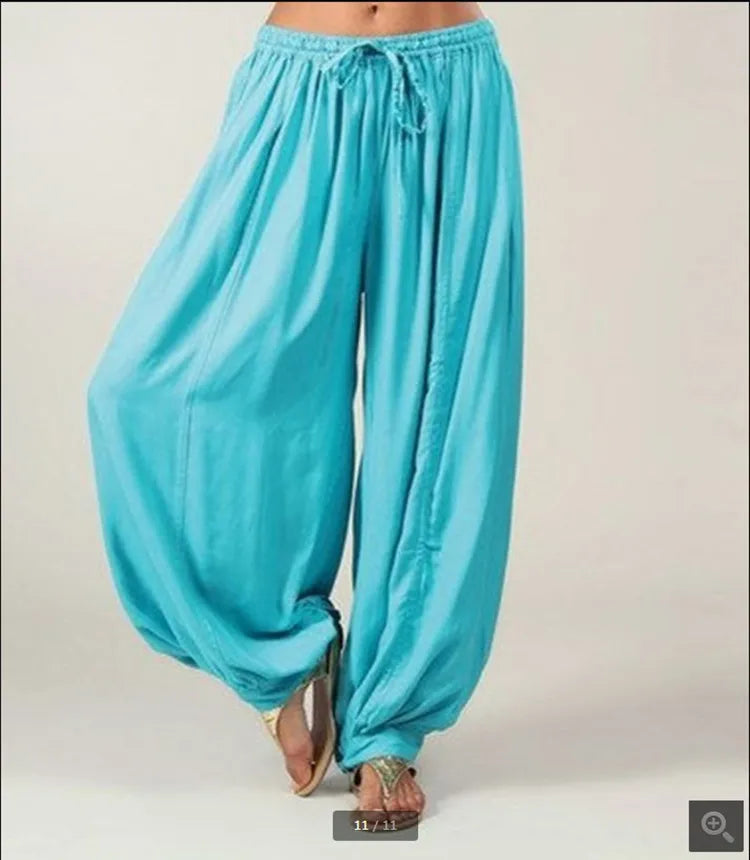 Women's Cotton Straight Tube Pants