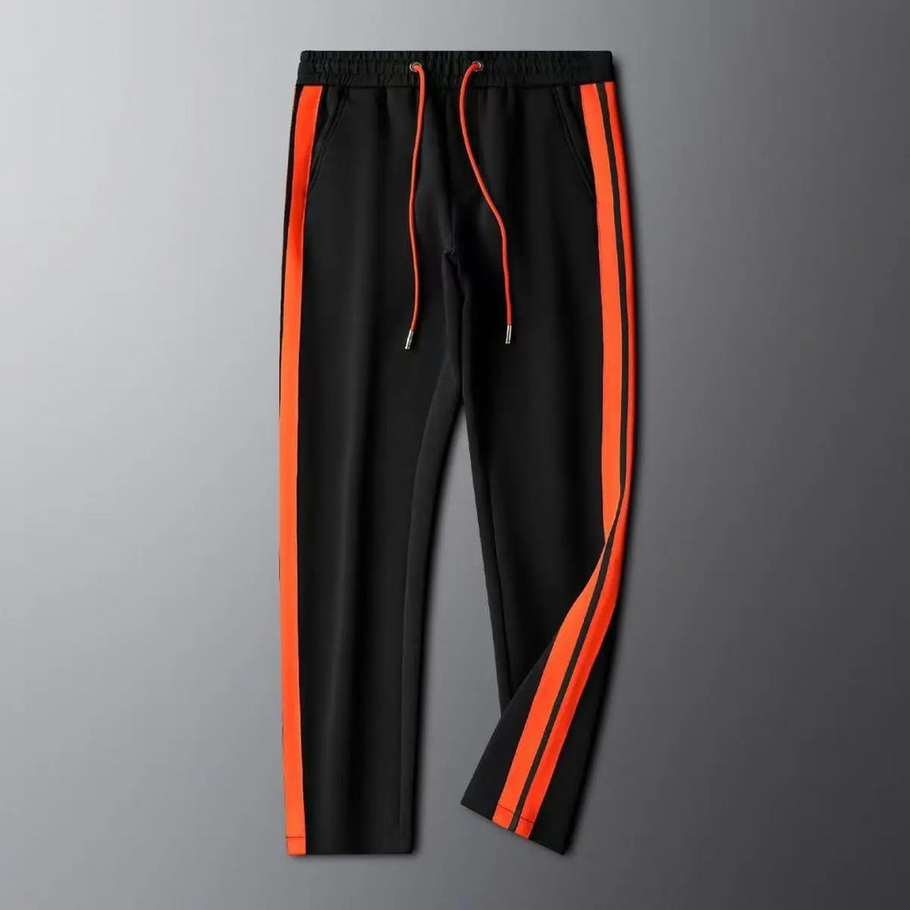 Spring Autumn Fashion Embroidered Men's Sports and Leisure Jacket Pants 2-pc Set Youth Street Party Brand Men Sets