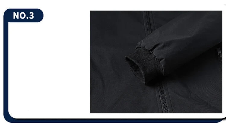 Plus Size 8xl Jacket for Men 2026 Thick Stand Collar Solid Winter Jacket Men Waterproof Warm Business Casual Men Coats