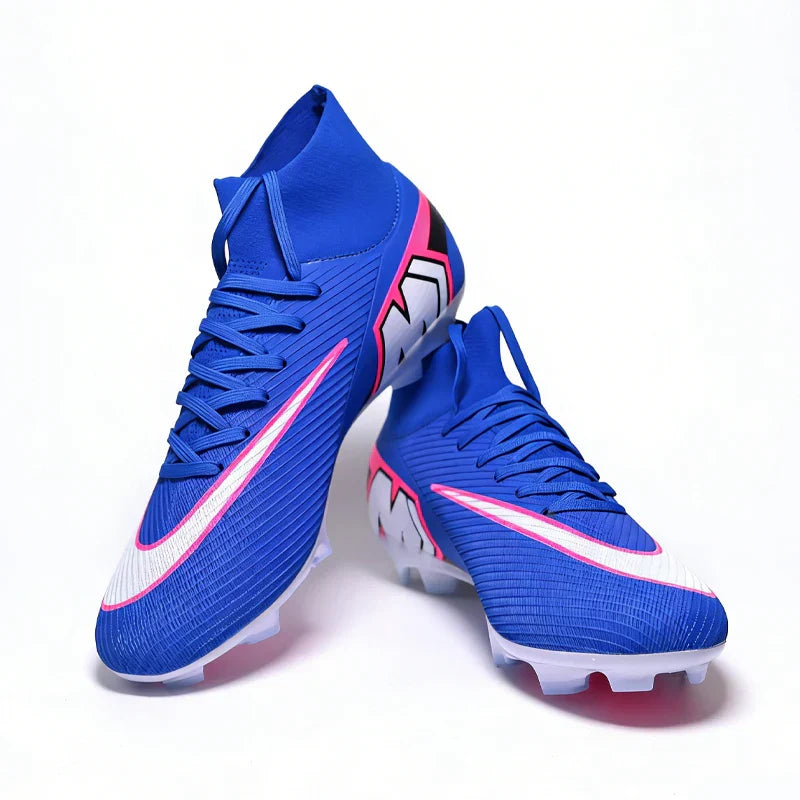 999Y High Quality Mens Soccer Shoes Turf Soccer Cleats for Boys Sneakers TF/FG Training Football Boots Chuteira Campo 35-45