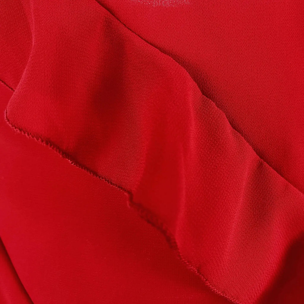 2024 Summer Fashion New Elegant Women's Sexy Chiffon Vacation Style Sling Dress with Ruffle Edge Style Long Dress
