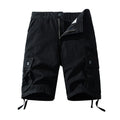 Men's Cotton Shorts Casual Sports Short Pants Tactical Bermuda Shorts American Style Knee Length Streetwear