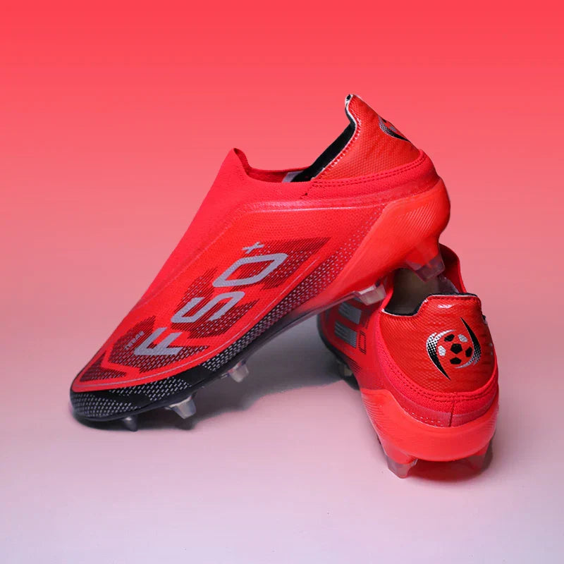 Pro Without-lace F50 Mens Soccer Shoes Boys Training Non-Slip Turf Soccer Cleats TF/FG Football Sneakers Chuteira Campo 35-45