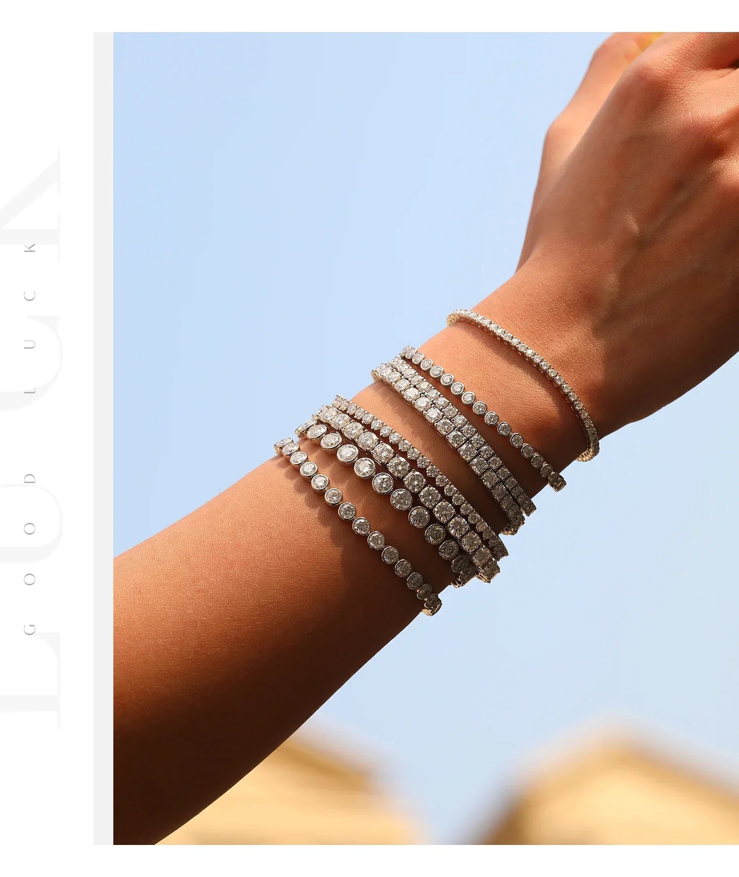 D VVS1 Moissanite Tennis Bracelet 925 Sterling Silver Single Row Classic with Box Bracelets for Women Man Fine Jewelry