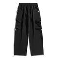 Male Hiking Pants Outdoor Waterproof Windproof Camping Cycling Trousers Autumn Spring Elastic Waist Climbing Travel Casual Pants