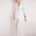Female fashion waist lady suit