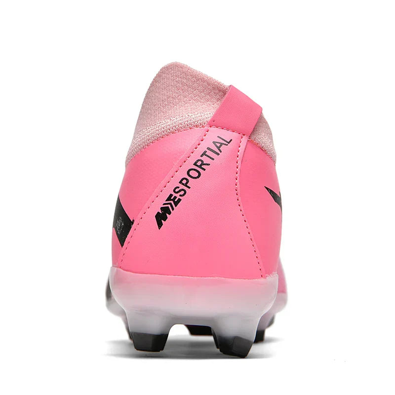 New Men Soccer Shoes Adult Non-Slip Boys Adult Futsal Sport Football Boots Grass Cleats Indoor Ultralight Turf Comfortable
