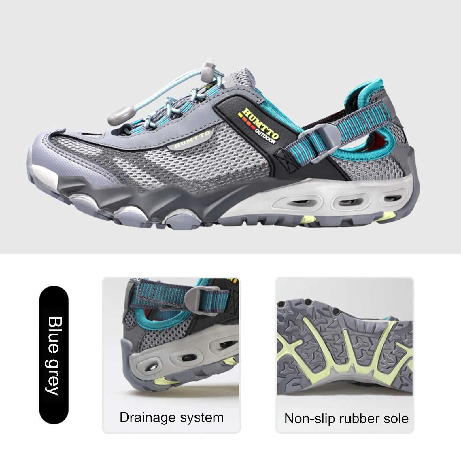 Summer Wading Hiking Shoes for Men Outdoor Man Sneakers Breathable Quick Drying Sports Trekking Beach Barefoot Mens Shoes