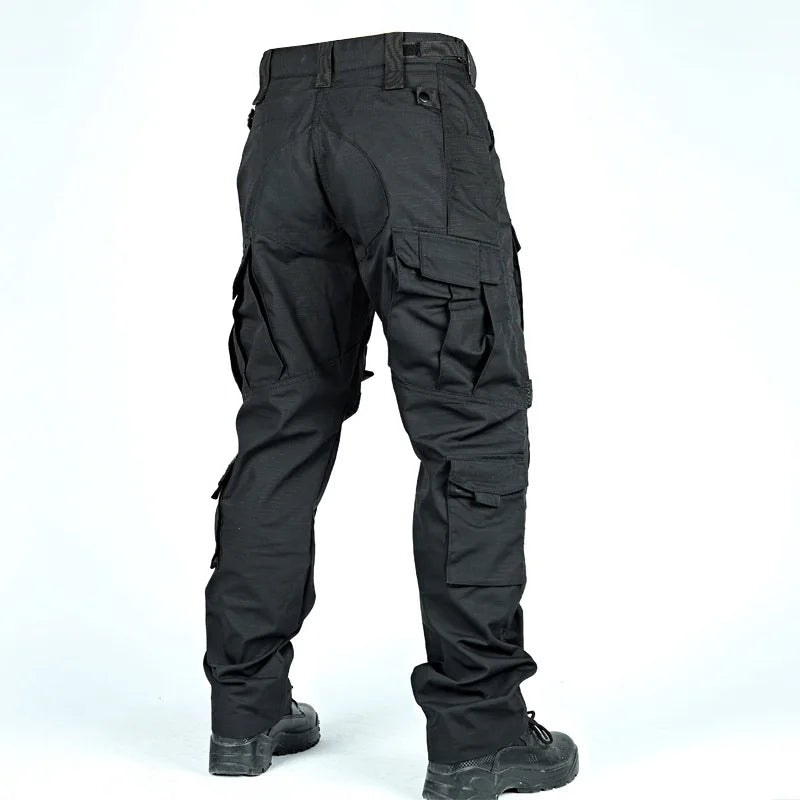 Tactical Pants For Men Casual Multi-Pockets Cargo Trousers Quick Dry Outdoor Waterproof Work Trousers Wear-Resistant Overalls