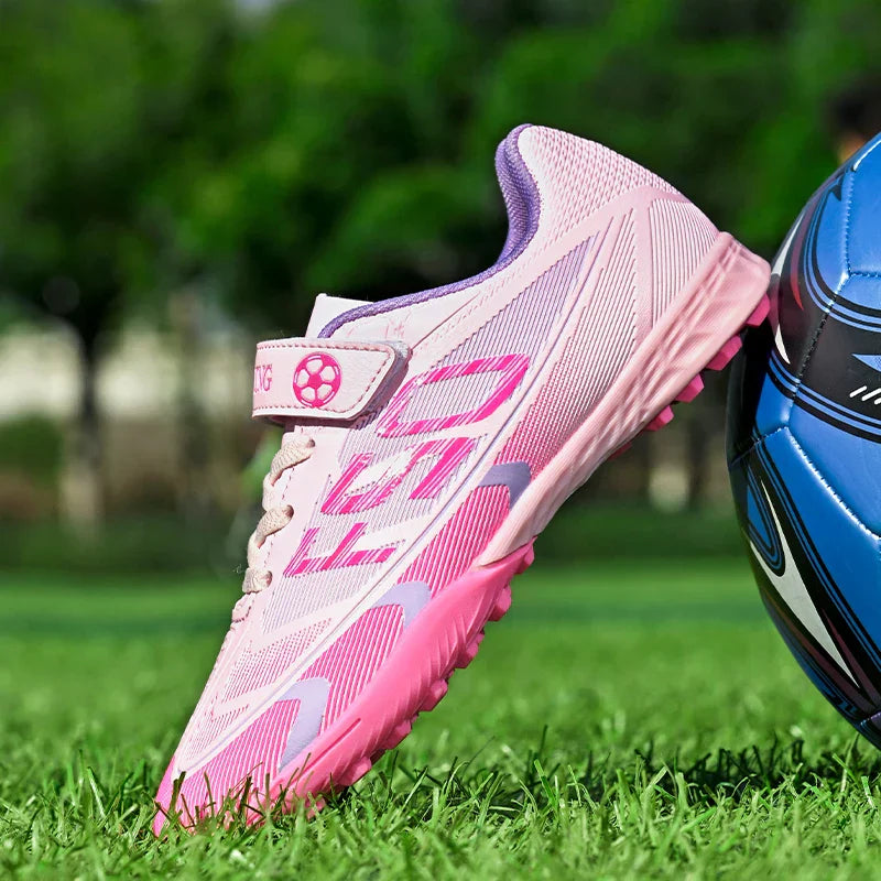 New Kid Football Boots Professional Match Match Boys Soccer Shoes Sports Shoes Non-Slip Sneakers Outdoor Comfortable Unisex