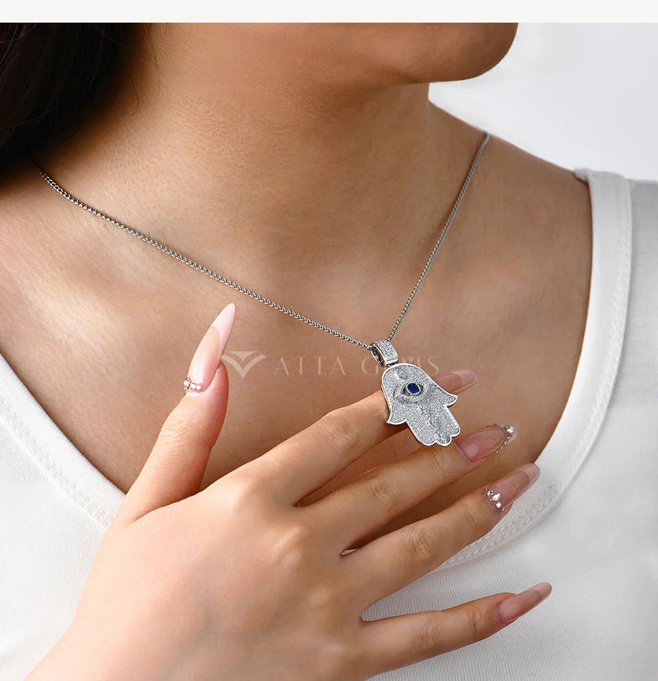 Classic Angel Eyes Moissanite Necklaces S925 Sterling Silver 18k gold plated for Woman Birthday Party Jewelry Gifts New