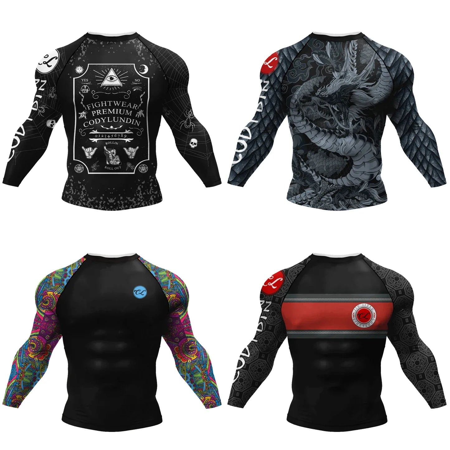 Men Cool Fighting Wear Jiu Jitsu BJJ Boxing Rashguard Custom Grappling Kicboxing Club Uniforms Compression Gym Tees
