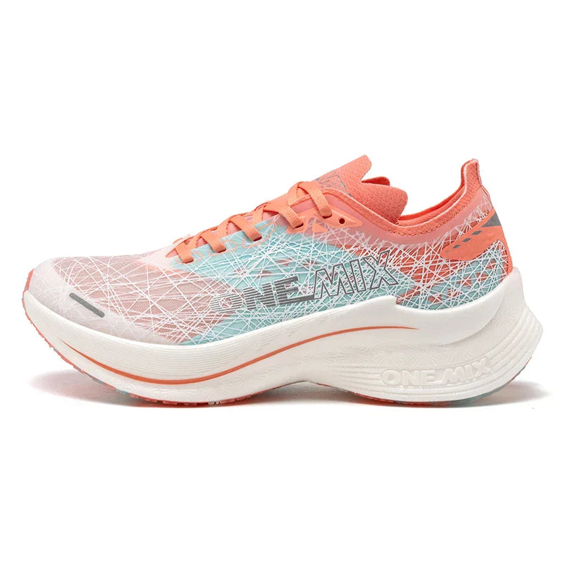 Carbon Fiber Plate Running Shoes Traction Shock Absorption Sneakers Professional Marathon PB Racing Sports Trainers Shoes