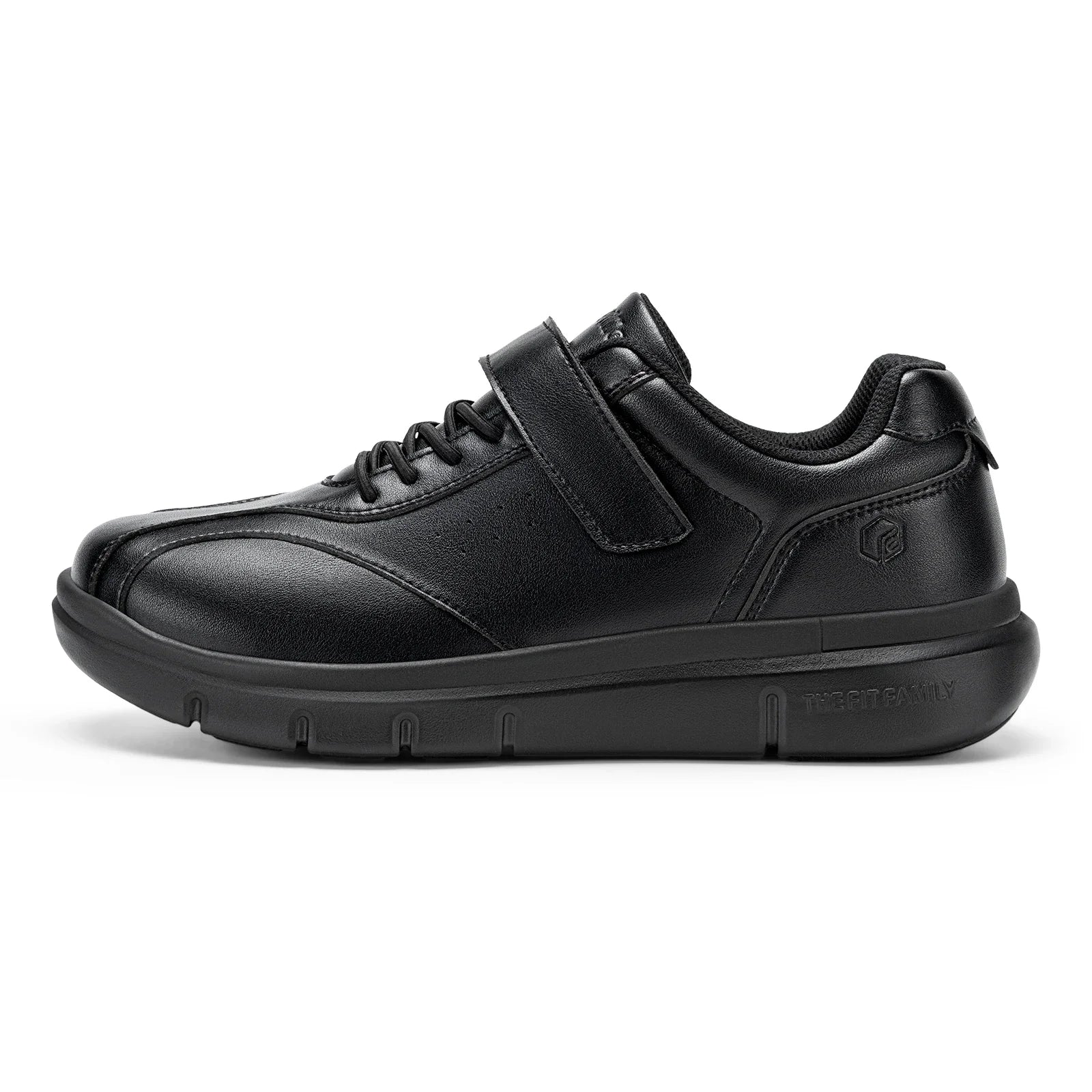 Men Wide Walking Shoes Casual Oxford Shoe Comfortable Lightweight Arch Support Non-Slip Leather Business Sneakers