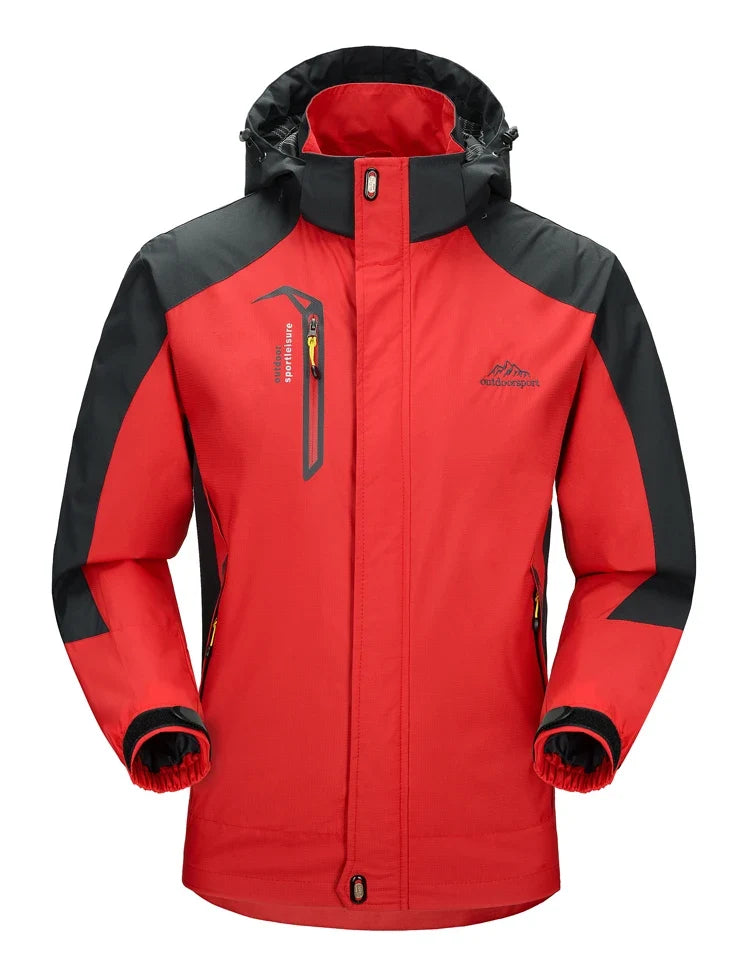 Men Autumn Jacket Camping Hiking Trekking Windbreaker Waterproof With Hood Spring Outdoor Sports Travel Climbing Coats