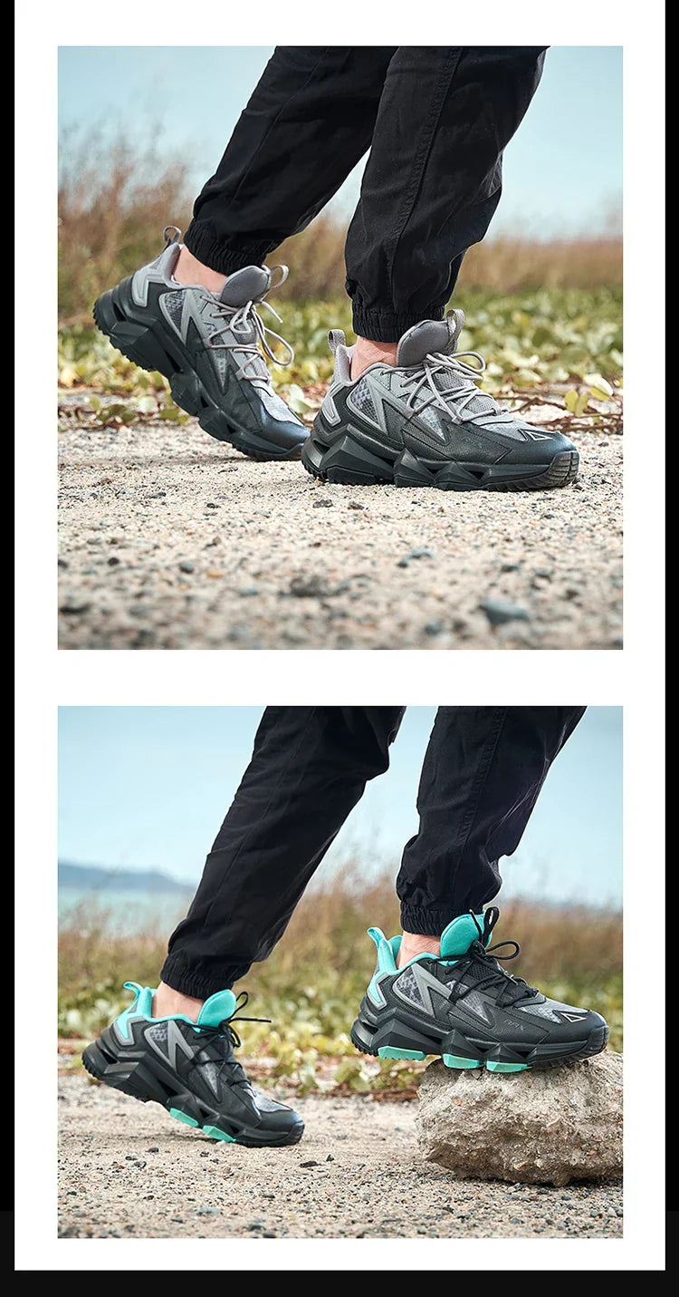 Men's Breathable Hiking Shoes Outdoor Trekking Shoes Kayaking Wakling Quick Drying Sports Sneakers Climbing Camping Boots