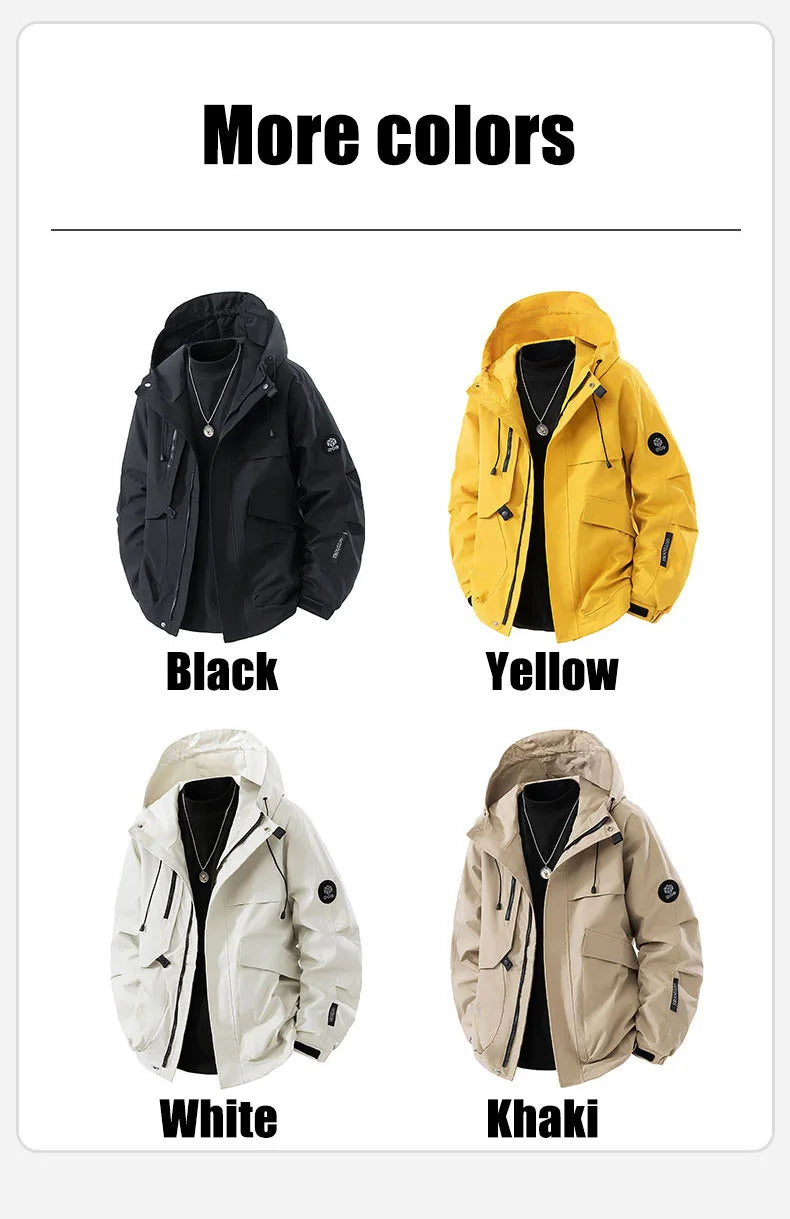 Men Women Hiking Jackets Waterproof New Windproof Windbreaker Camping Climbing Trekking Outdoor Jacket Unisex