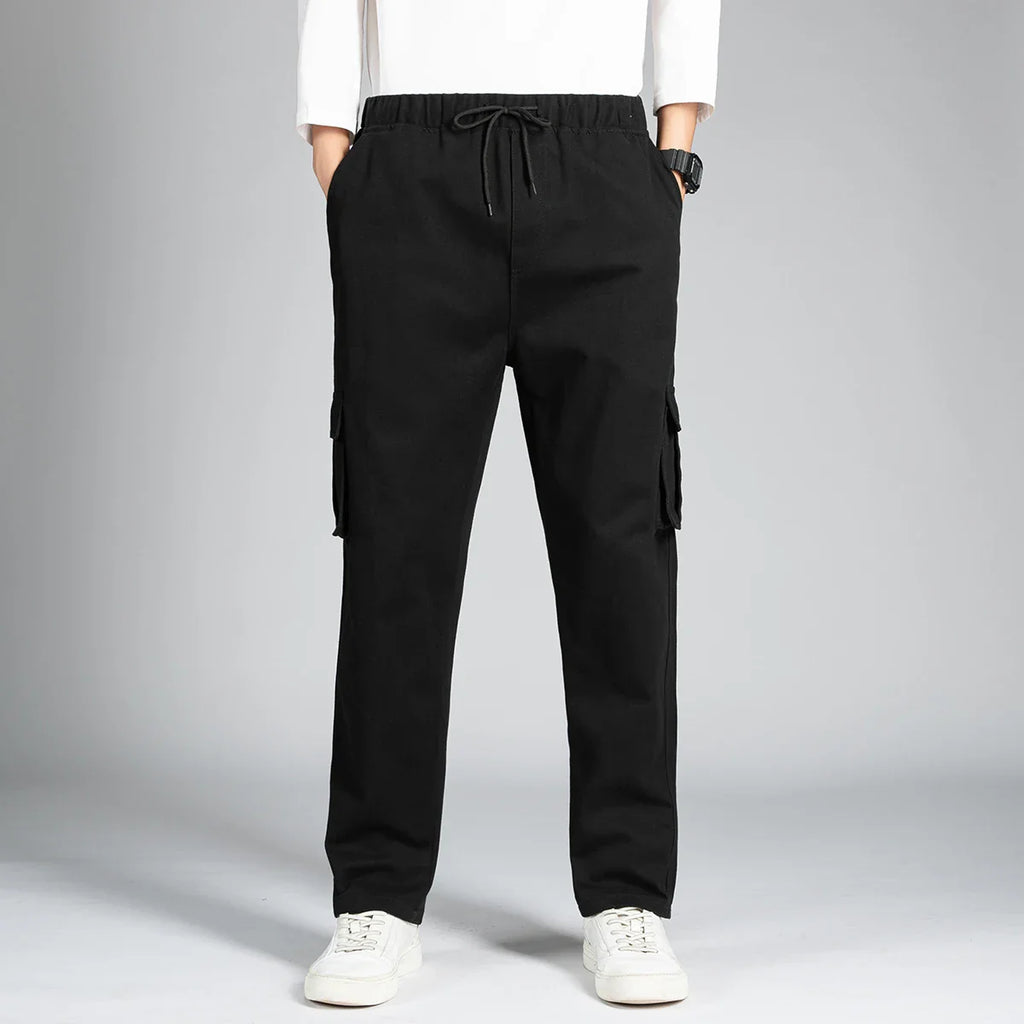 Casual Pants Men's Fashion Loose Straight Wide Leg Pants