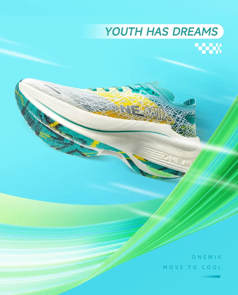 Carbon Plate Running Shoes Shock Absorption Ultra-light Sports Shoes