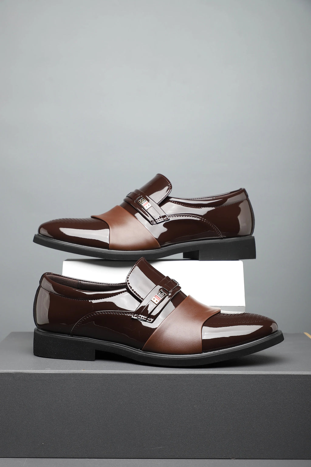 New men's formal leather Shoes Casual business non slip footwear Fashion minimalist work shoes Comfortable male