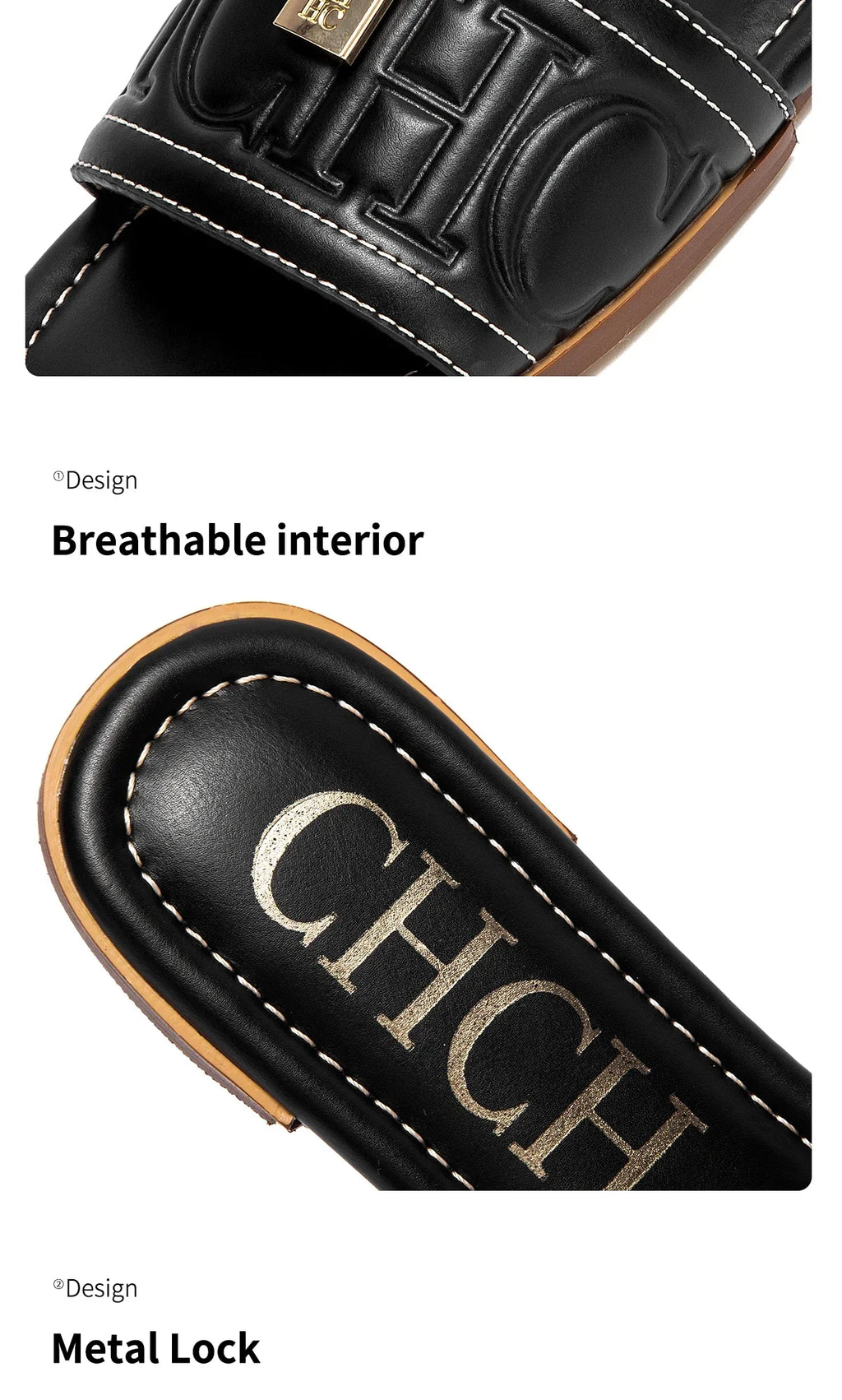 Woman Flat Shoes Summer New Solid Color Embossed Sandals Simple Fashion Slippers For Girl Students Shoes