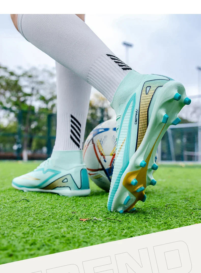 New Men Football Boots Professional Ultralight Match Grass Futsal Soccer Shoes Cleats Women Unisex High-quality TF/FG Sneakers
