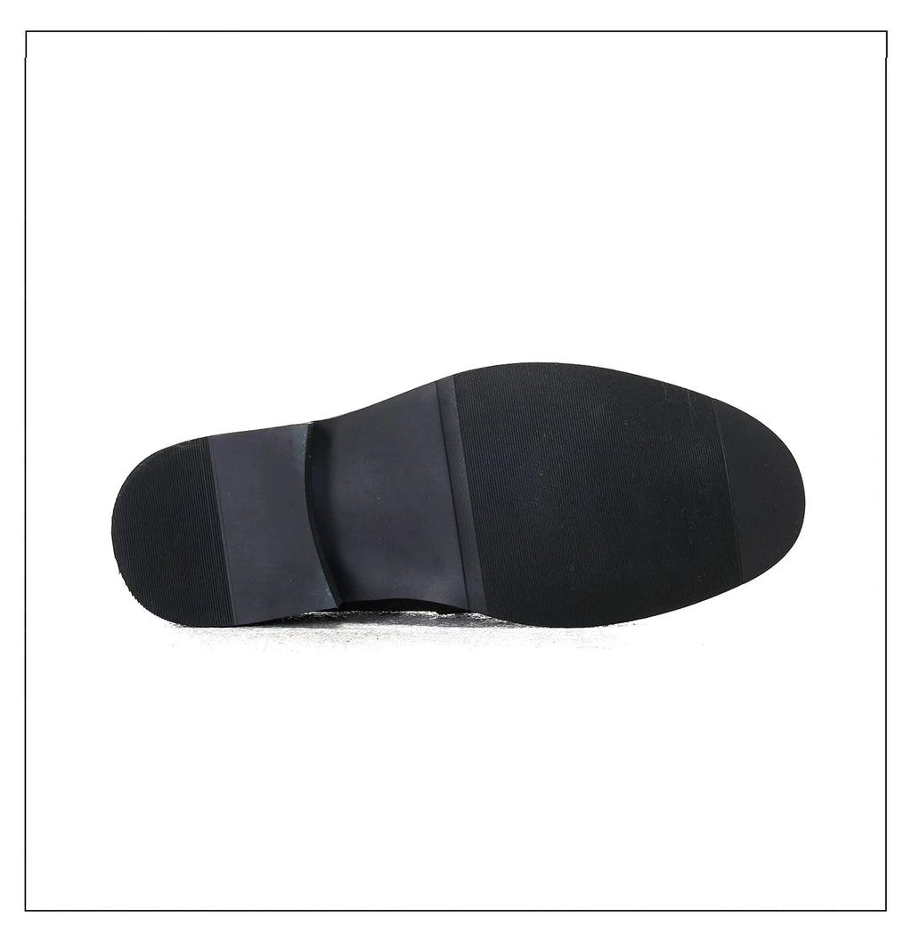 Pearlescent eel skin loafers for men with pleated flat bottoms slip on casual leather shoes for work and business