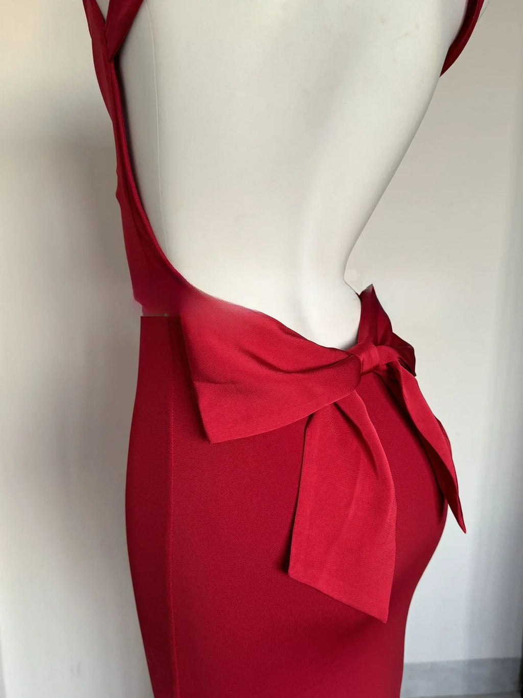 Oligai Maxi Elegant Party Dresses 2025 Red Sleeveless Long Dresses Holiday birthday Robe Sexy Clothes for Women with Bow