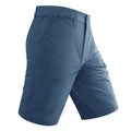 Waterproof Cargo Shorts Men's Summer Quick Dry Hiking Shorts Outdoor Multi-pockets Camping Training Work Shorts Man