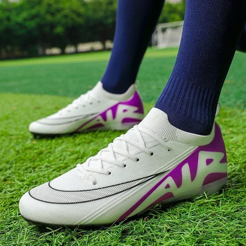 Football Boots Men Training Sport Non-Slip Grass Unisex Outdoor Ultralight Soccer Shoes Sports Shoes Breathable Drop Shipping