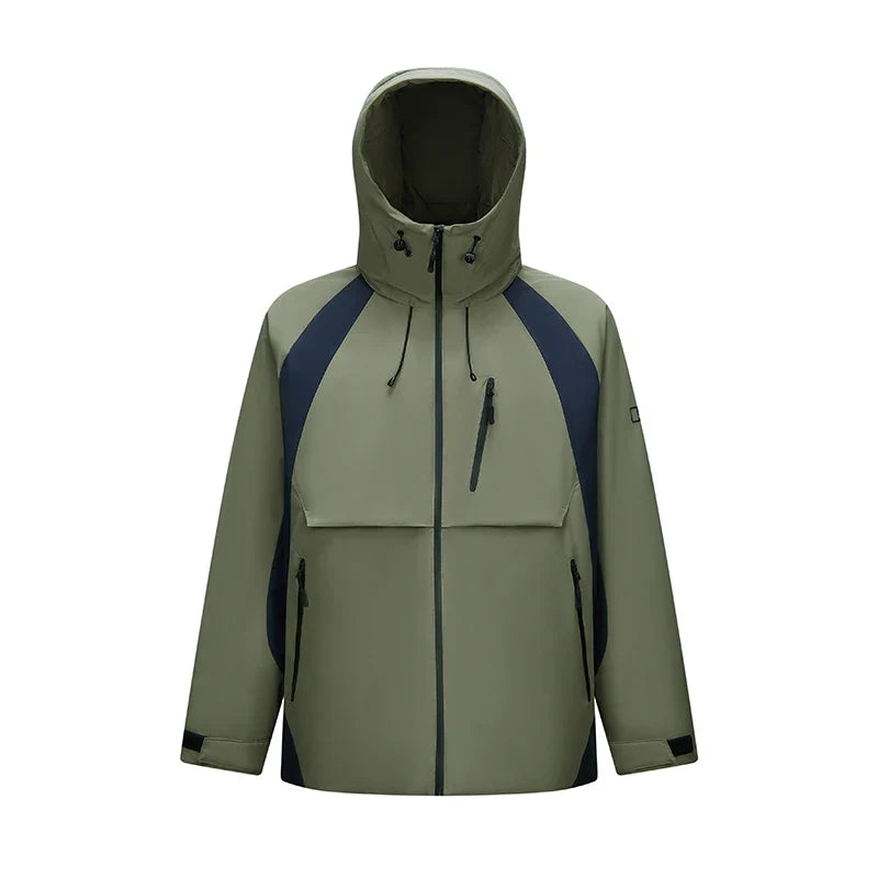 Down Jacket Men Waterproof Hooded 2026 New Winter Outdoor Windproof Warm Versatile Outerwear