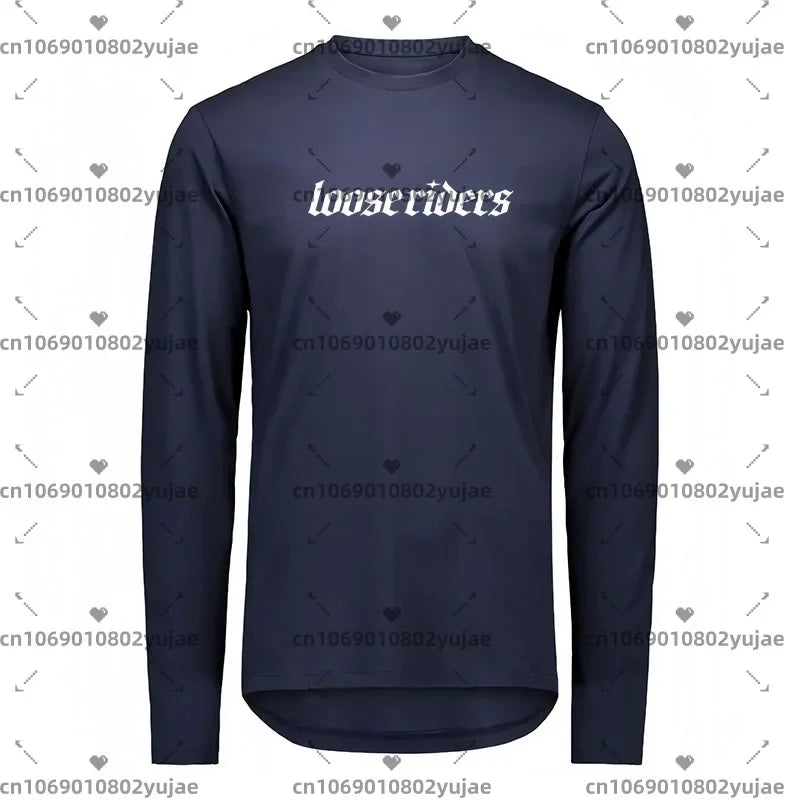loose riders cycling clothing men's long-sleeved Mtb Clothing Downhill shirt DH off-road motorcycle mountain bike riding shirt
