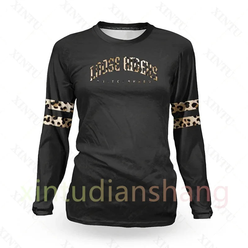 2022 Women's Loose Rider Tech Jersey Long Sleeve Enduro Mountain Bike Breathable Quick Dry Shirt BMX DH Motocross Sportswear