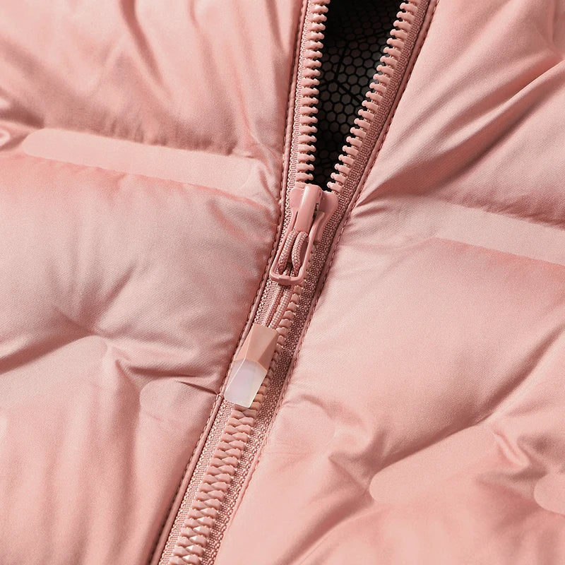 Winter Warm Down Jacket Women Hiking Camping Climbing Trekking Graphene Lining Coat Duck Down Lightweight Padding Jackets