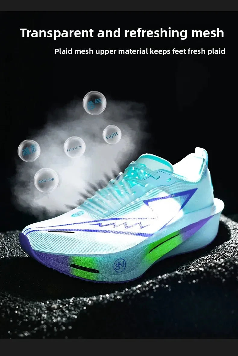 Running Shoes Speciality Carbon Board Marathon Men Sports Breathable Lightweight Women's Comfortable Athletic Sneakers