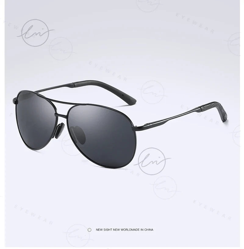 Classic Pilot Sunglasses Polarized Man Anti-Glare Safe Driving Glasses Woman Fishing Goggles Unisex UV400 Gafas De Sol