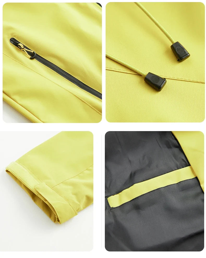 New Waterproof Jacket Men Outdoor Fishing Cycling Hiking Jackets Women Motocross Mountain Bike Coat Unisex Outerwear Daily Wear