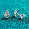 1cttw Sparkling Moissanite Stud Earrings for Women Engagement Birthday Gift Jewelry 100% 925 Sterling Silver Wholesale