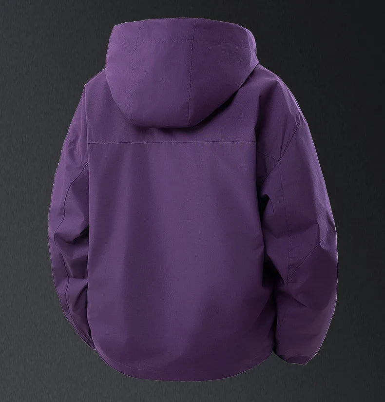 Men's Waterproof Running Jacket Caramel Women Windproof Windbreaker Hiking Camping Cycling Trekking Jogging Jackets