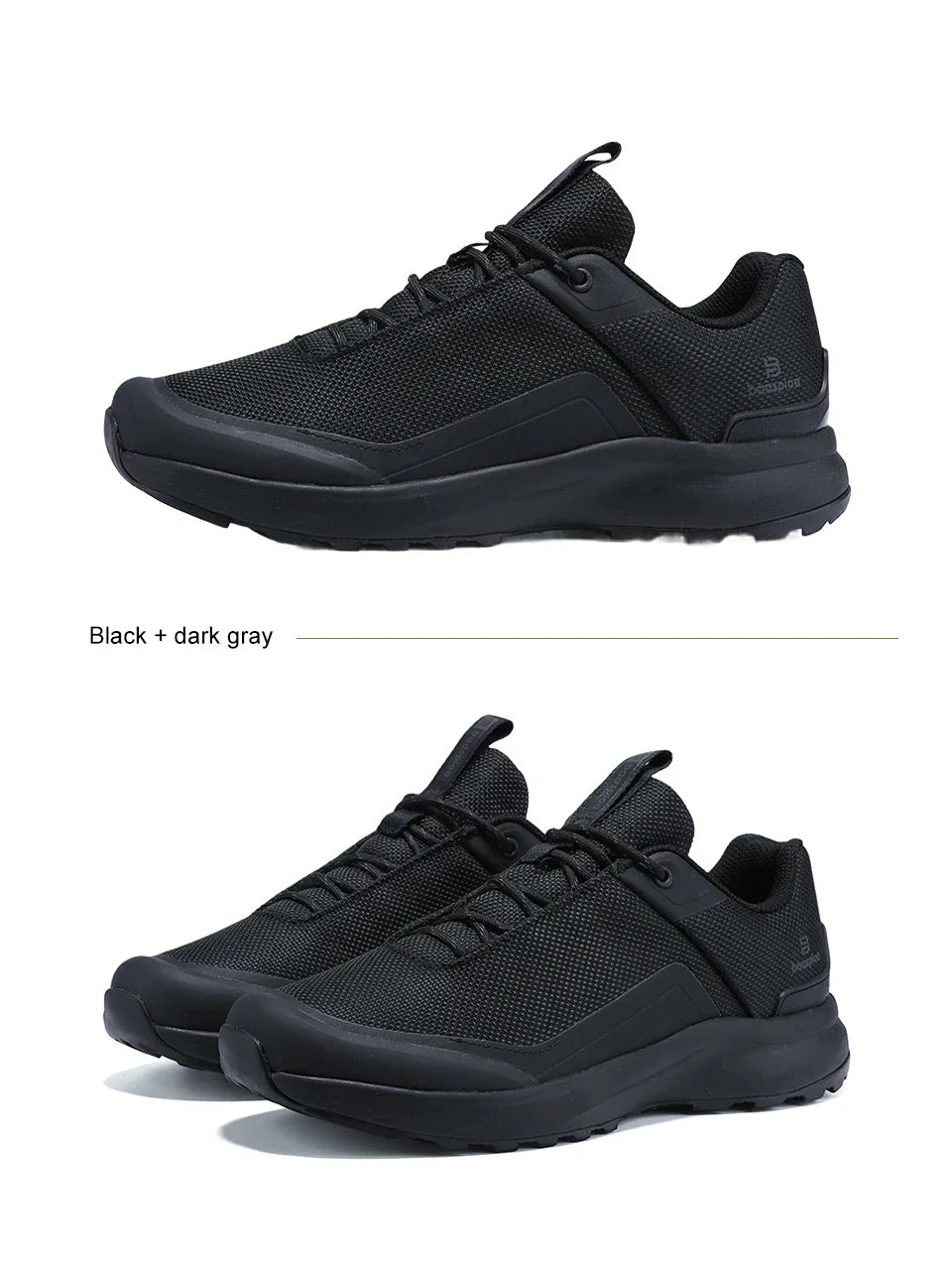 Hiking Shoes Men Outdoor Waterproof Camping Resistant Non Slip Sneakers Male Casual Lightweight Lace-Up Walking Shoes