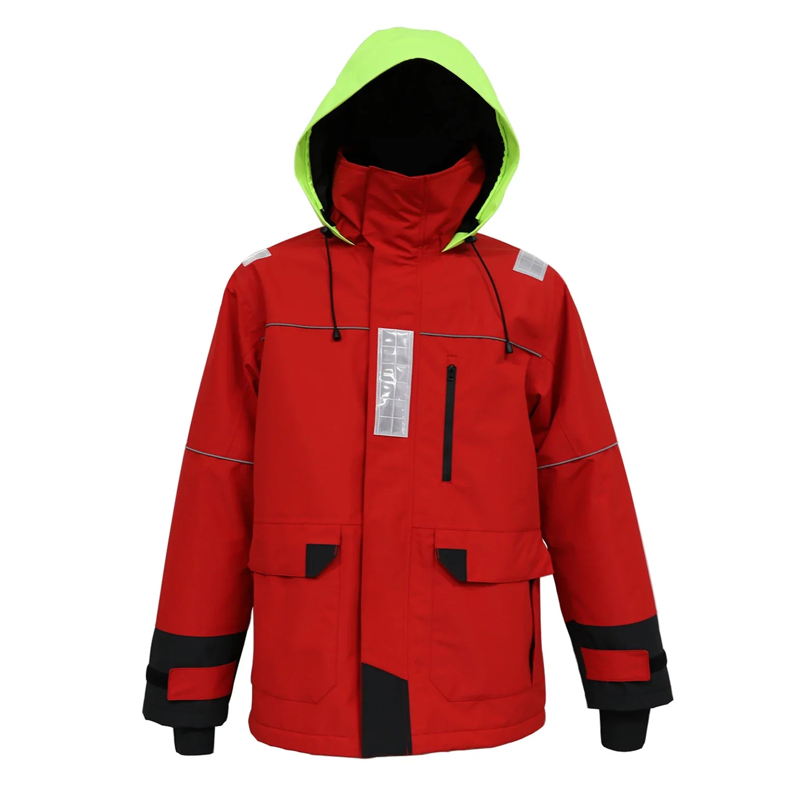 Outdoor Waterproof Hoodie Keep Warm Sailing Jacket Water Resistant and Windproof Nautical Suit
