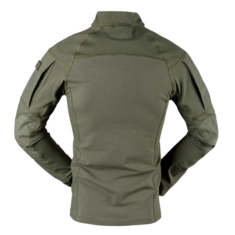 Airsoft Paintball Shirts Multicam CP Camo Cotton Tactical Shirt Men Army Military Combat T-Shirt Hunting Clothing Wear-resisting