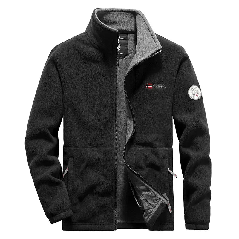 2025 New Outdoors Polar Fleece Jacket Men Winter Thermal Fleece Tactical Sport Coat Militar Softshell Hiking Outdoor Army Jacket