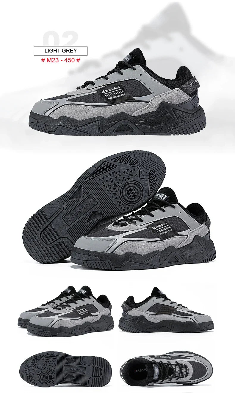 New Men's Shoes Outdoors Walking Sneakers Waterproof Shoes Comfort Tenis for Men Non-Slip