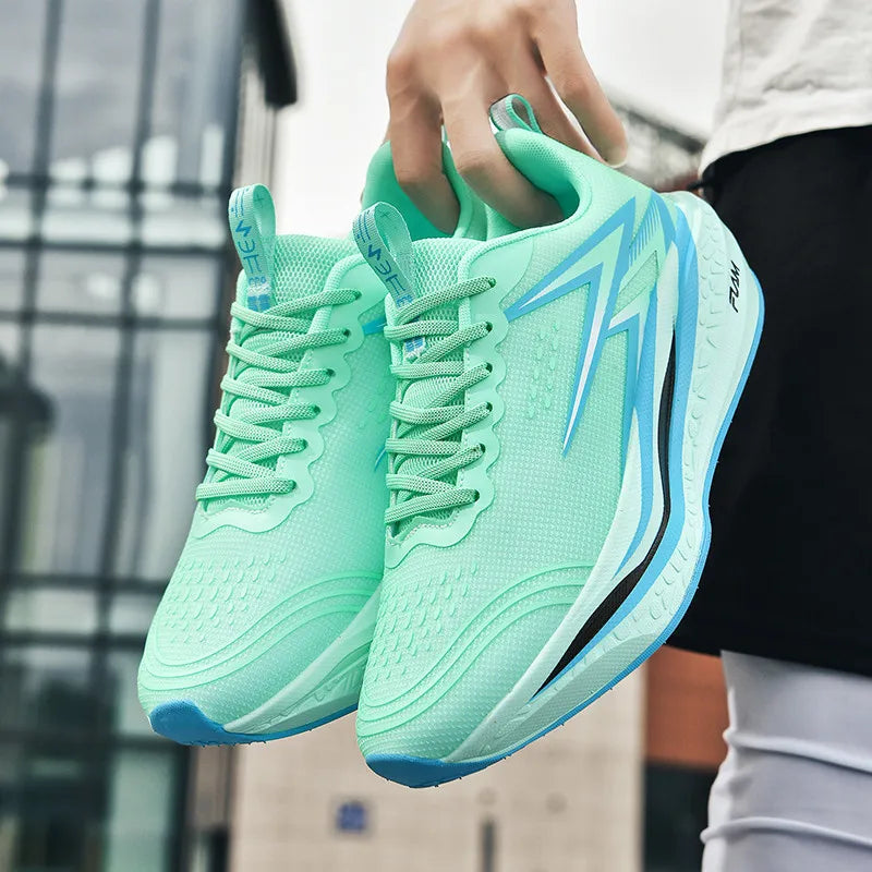 Marathon Men Running Shoes Speciality Sports Shoes Breathable Lightweight Carbon Board Women's Trend Athletic Sneakers Women