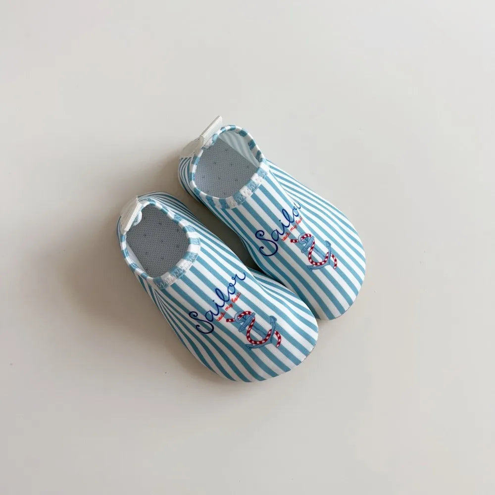 Kid Beach Shoes Water Park Gril Boy Socks Anti Slip Swimming Shoe Soft Sole Skin Sticking Beach Hiking Shoe Snorkeling Shoes