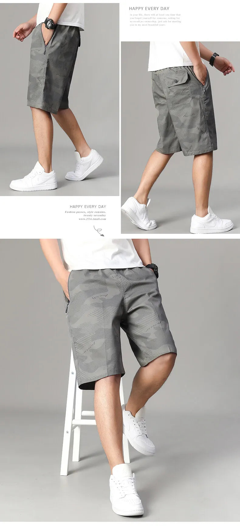 Mens Light Weight Sweat Shorts Oversized Casual Cotton Cargo Shorts Elastic Waist Drawstring Lounge Athletic Short with Pockets