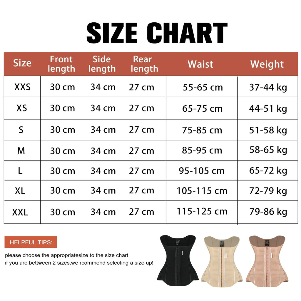 MiiOW U-shaped Waist Trainer Corset Workout Body Shaper Breast Lifted Waist Trainer Soft Steel Bone Slimming Women's Shapewear